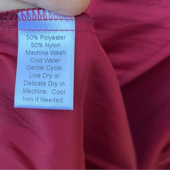 Janska Lizzy Raincoat In Red Sz L - Picture 4 of 15